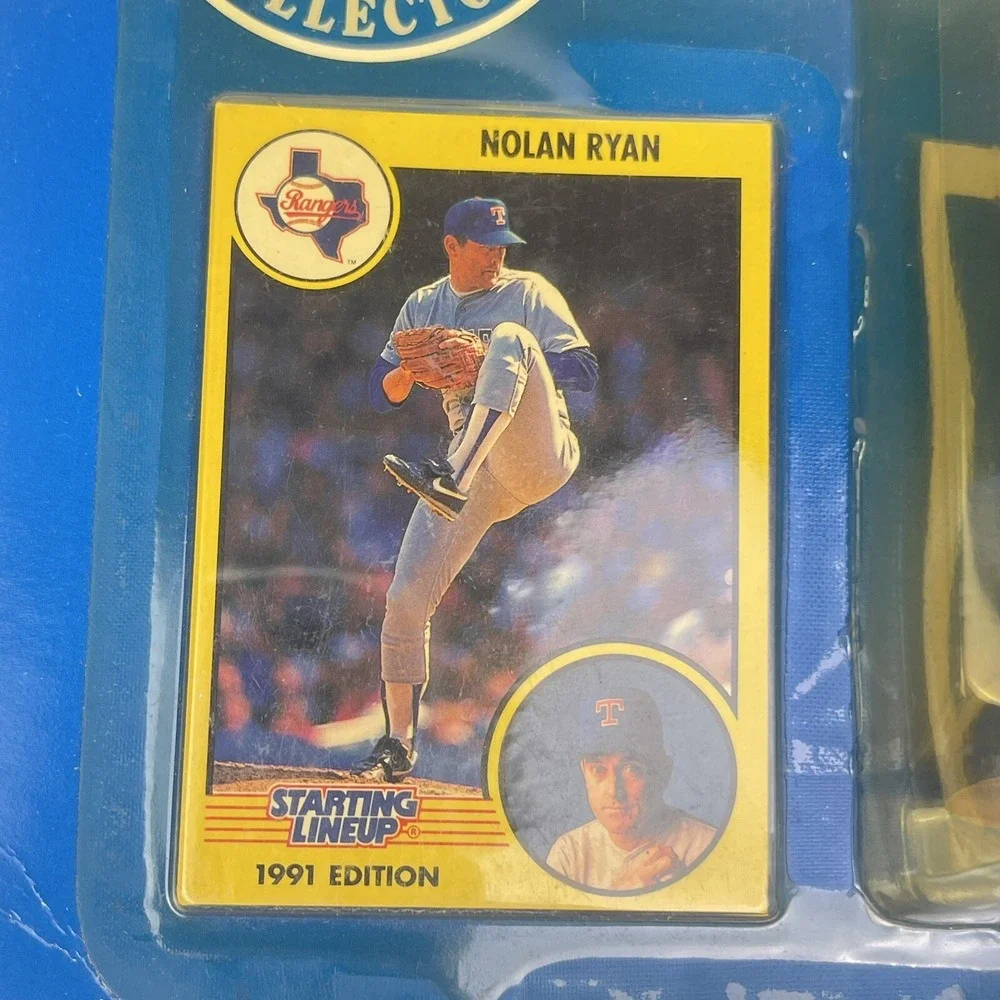 1991 Starting Lineup Nolan Ryan Special Edition Coin Card Texas Rangers MLB